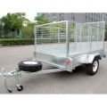 In alluminio Box Trailer 6x4 Sydney con gabbia